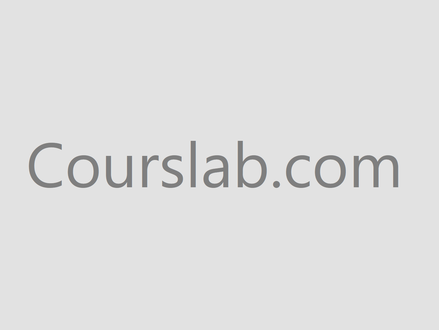 Free Online Tutorials and Courses - Courslab.com